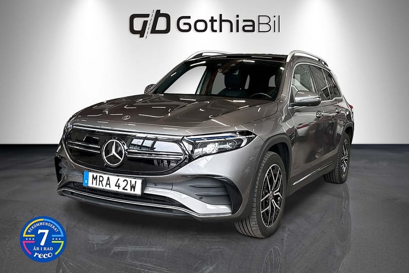 Bild 1 av Mercedes-Benz EQB 300 4MATIC AMG LED 7-sits 360 Panorama 1ägare Leasbar