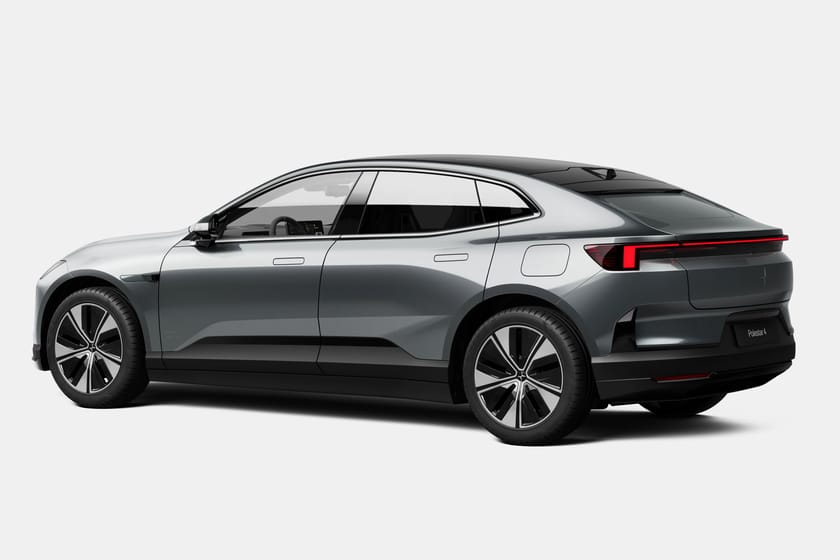 Bild 4 av Polestar 4 Long Range Single Motor coupé Rear Pilot