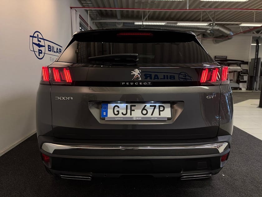 Bild 4 av Peugeot 3008 1.2 PureTech 130hk GT | Vhjul | Adaptiv fart | Nyservad