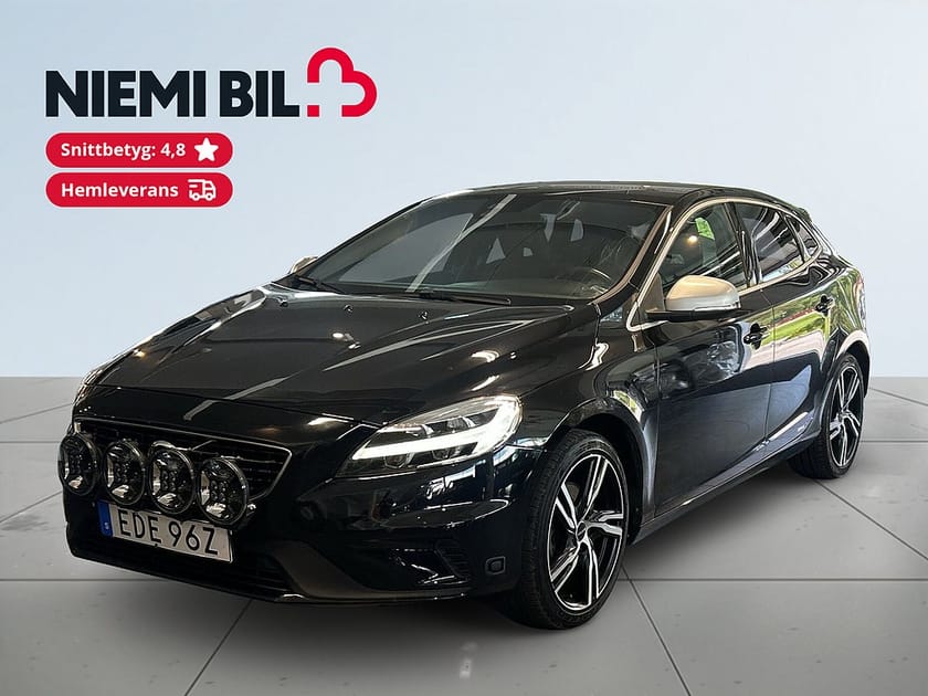 Bild 1 av Volvo V40 T3 R-Design SoV/MoK/Psens/Extraljus/Halvskinn/Fhållare