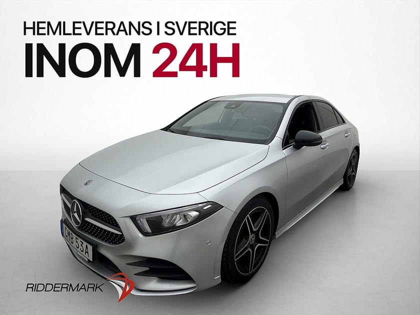 Bild 3 av Mercedes-Benz A 200 Sedan AMG Line 163hk Wide Drag Navi Kamera