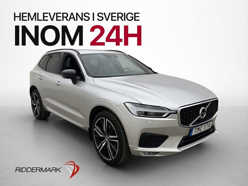 Bild 3 av Volvo XC60 B4 AWD R-Design 360º Värmare H/K HuD Skinn Drag