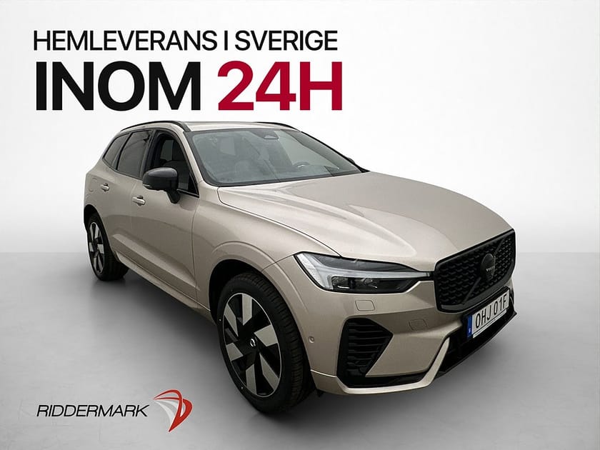 Bild 1 av Volvo XC60 T6 AWD Ultimate Dark Pano H/K 360° Värmare Drag