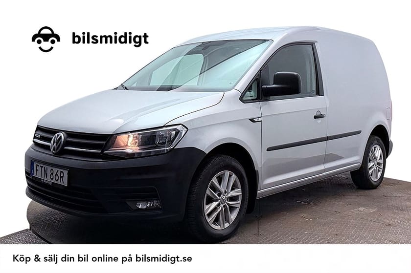 Bild 1 av Volkswagen Caddy Van Skåp 1.4 TGI CNG Drag Inredd Kamera AppConnect MOMS