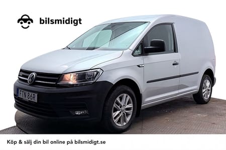 Volkswagen Caddy Van Skåp 1.4 TGI CNG Drag Inredd Kamera AppConnect MOMS