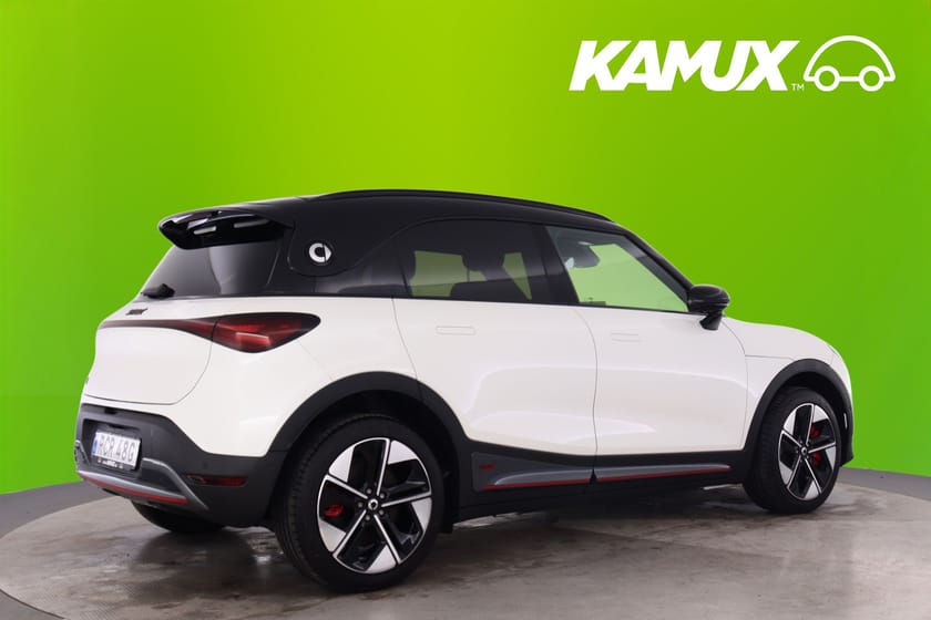 Bild 2 av Smart #1 BRABUS AWD 66kWh 428hk 360 HuD GPS Pano Beats