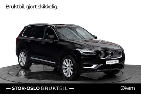 Volvo XC90 T8 Inscription AWD 390HK Velutstyrt! Luft/HUD/360/Krok