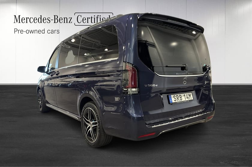 Bild 3 av Mercedes-Benz V 300d 4MATIC 3.2t 300 D 4X4 LÅNG AMG AVANTGARDE / Drag / Burmester
