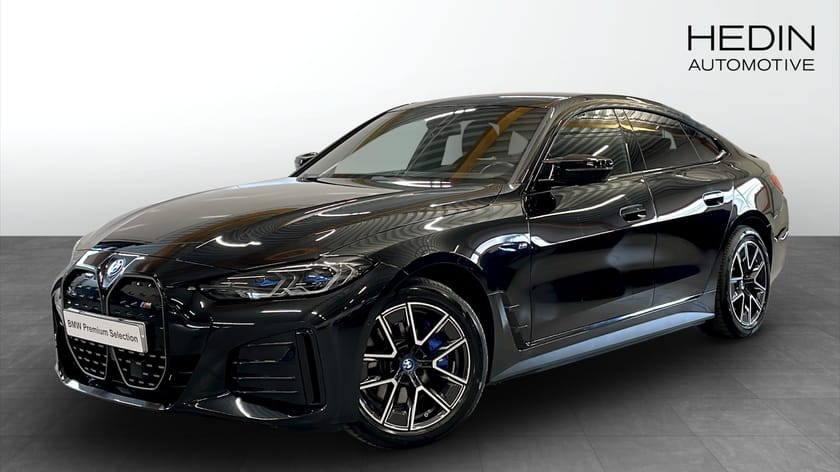 Bild 1 av BMW i4 M50 xDrive Gran Coupé Laserlight Head Up Adaptiv farthållare Rattvärme Drag