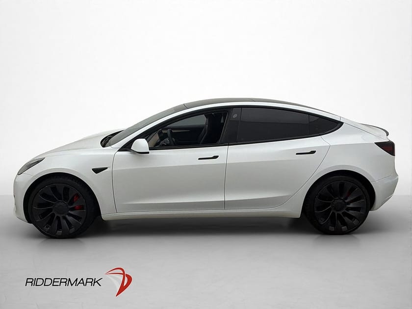 Bild 5 av Tesla Model 3 Performance AWD Panorama Svensksåld