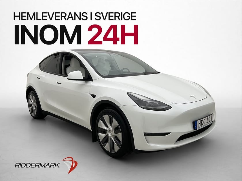 Bild 1 av Tesla Model Y Long Range AWD Pano Drag AP Nav Värmepump MOMS