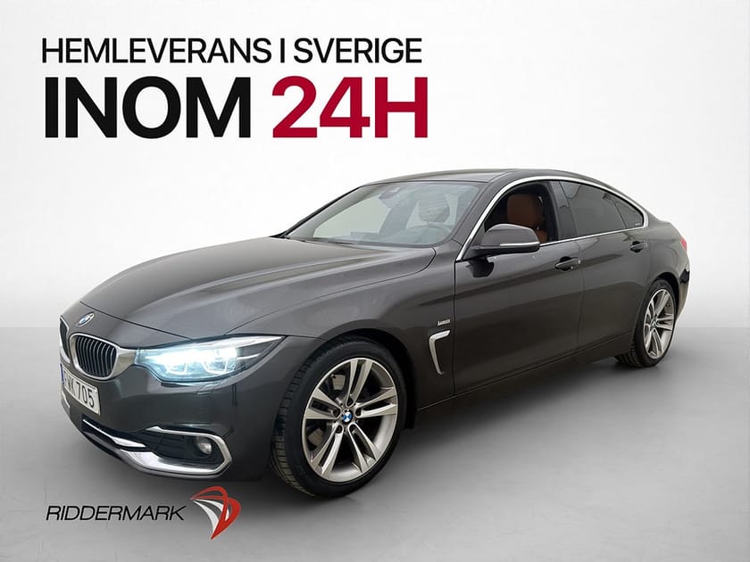 Bild 1 av BMW 420d Gran Coupé 420 D GC Luxury Line Drag Taklucka H/K Skinn HUD Navi