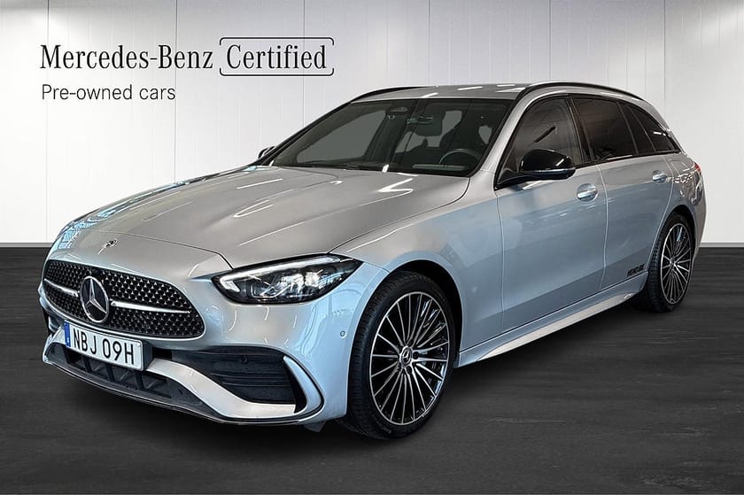 Bild 1 av Mercedes-Benz C 300 T de 4MATIC AMG Drag Burmester Minnesstolar Rattvärme