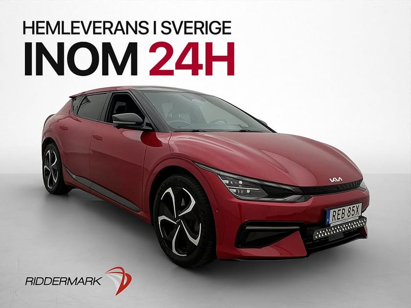 Bild 1 av Kia EV6 77.4 kWh AWD 325hk GT-Line Taklucka Meridian HUD 360