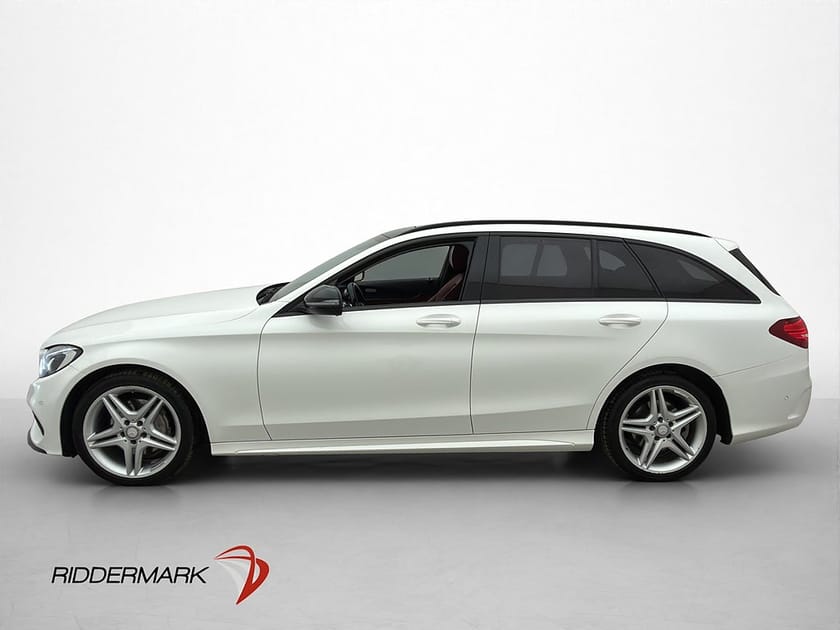 Bild 4 av Mercedes-Benz C 220 T d 4MATIC C220 170hk 4M AMG Line Pano Skinn Drag