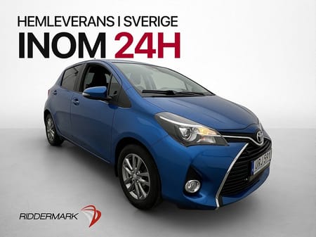 Toyota Yaris Edition Feel M-värmare Kamera Farthållare 99hk