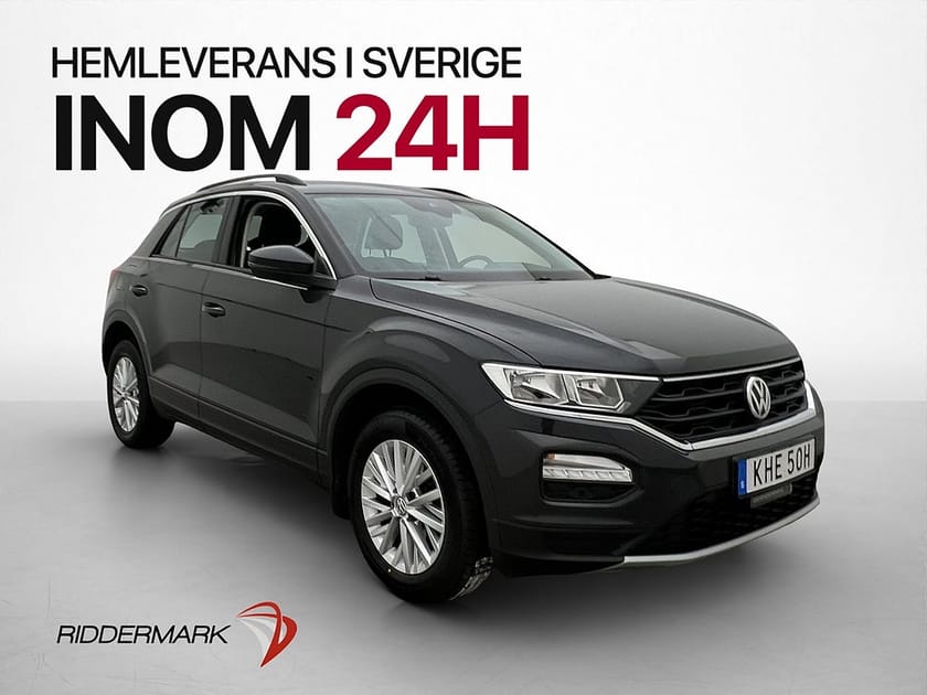 Bild 1 av Volkswagen T-Roc 1.0 TSI 116hk Adpt-fart CarPlay P-Sensorer