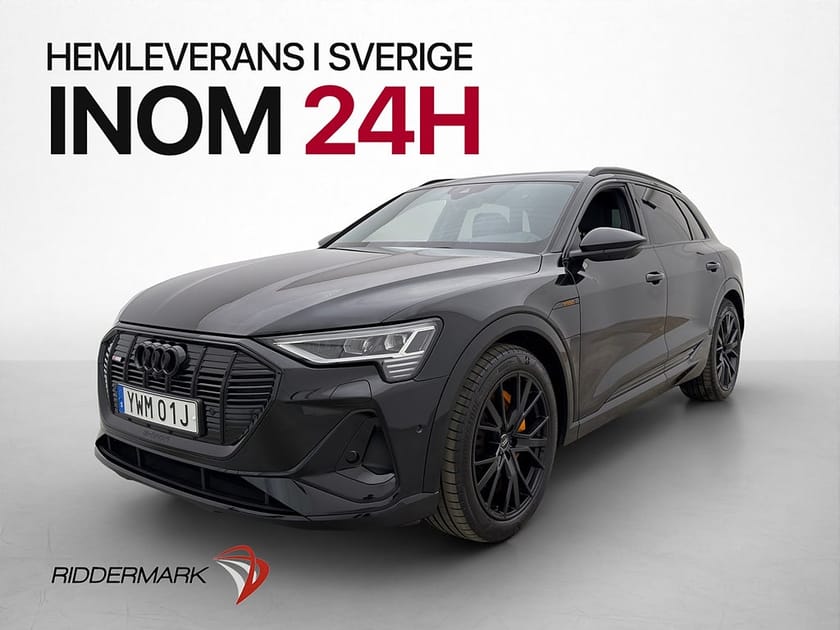Bild 1 av Audi e-tron 55 quattro Q S Line Black Edition Pano B&O 360 Navi Drag
