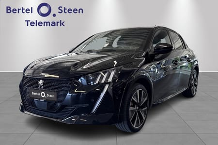Peugeot e-208 GT|Adaptiv Cruice|Carplay|Trådløs mobillading|Lav km