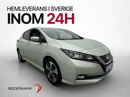 Nissan Leaf Tekna BOSE 360° Kamera Navi CarPlay Svensksåld