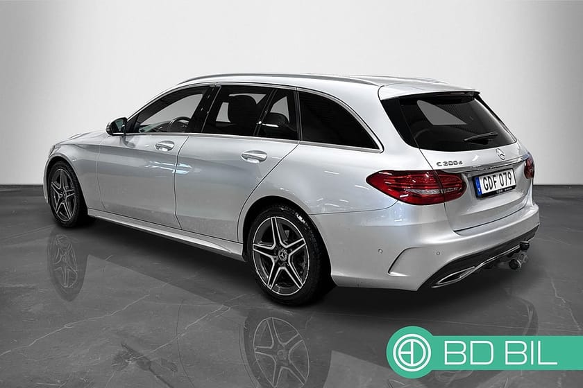 Bild 2 av Mercedes-Benz C 200 T d AMG DIESELVÄRMARE BURMESTER DRAGKROK BACKKAMERA
