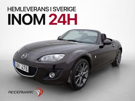 Mazda MX-5 Roadster Coupe 1.8 MZR 126hk Farthållare Skinnklädsel Navi