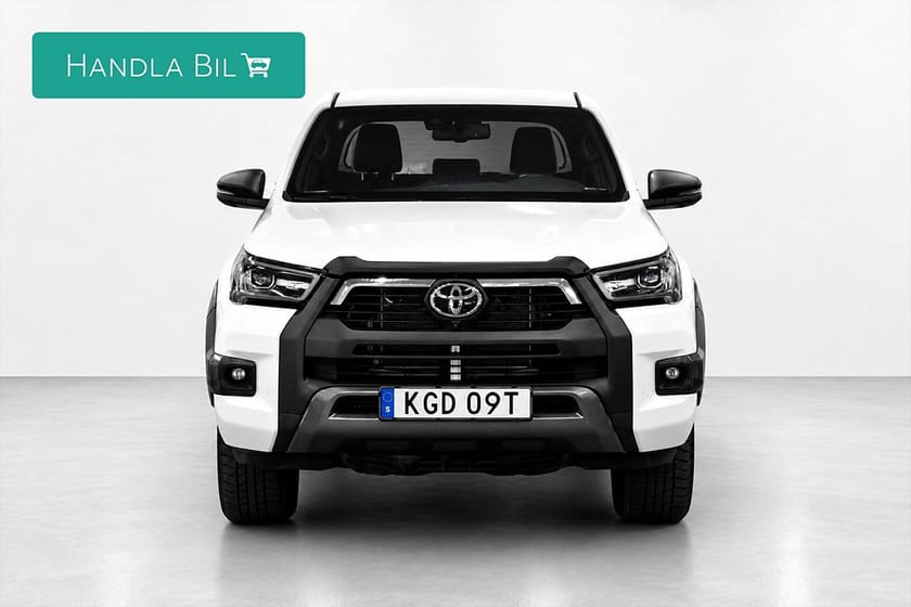 Bild 3 av Toyota Hilux Dubbelhytt 2.8 4WD Invincible Drag B-kam Navi JBL Skinn Moms 204hk
