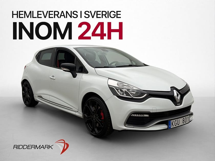 Bild 1 av Renault Clio RS 1.6 TCe 200hk 1-Brukare BASS-Reflex Skinn