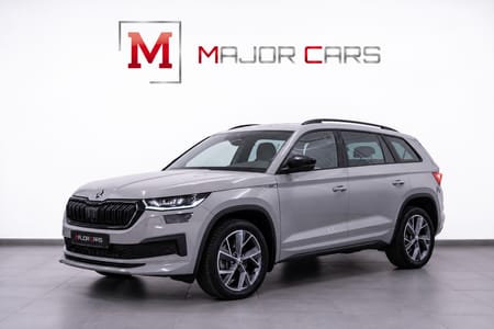 Škoda Kodiaq 2.0 TDI 4x4 Sportline 7-Sits Matrix Kolfiber Drag 200hk