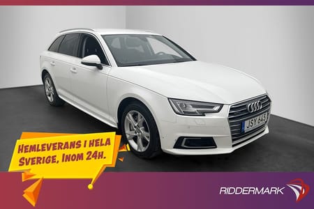 Audi A4 Avant 2.0 TDI 190hk Quattro S Tronic Adaptiv farthållare