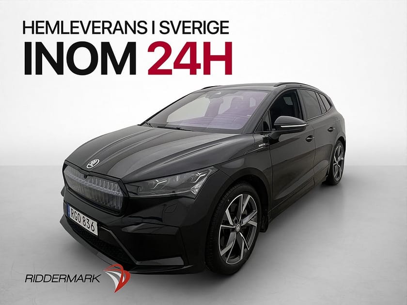 Bild 4 av Škoda Enyaq iV 80x Skoda Sportline MOMS Kamera Canton Crystal Drag