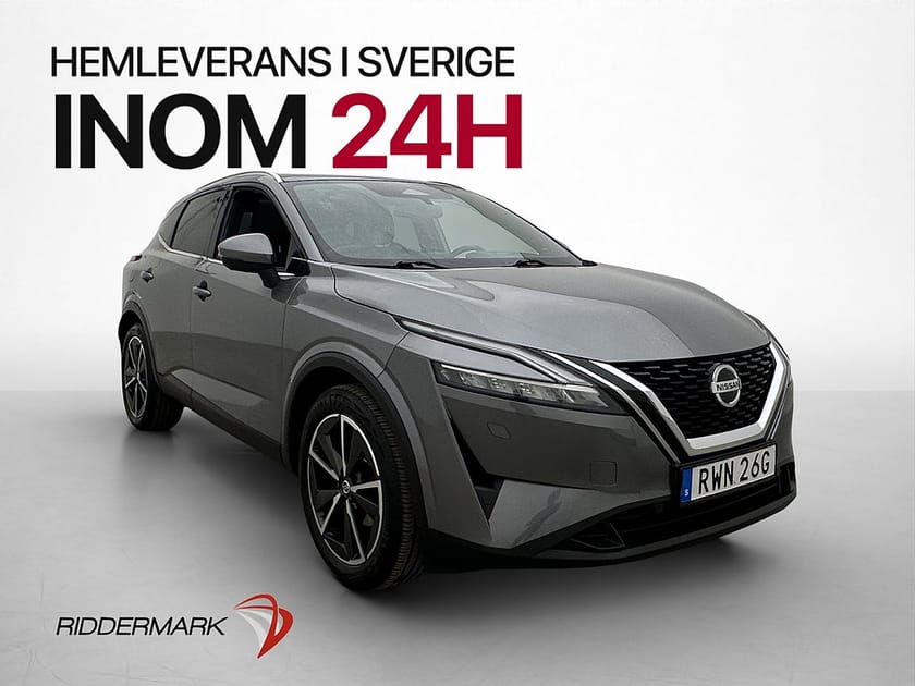 Bild 3 av Nissan Qashqai 1.3 DIG-T Tekna Pano Bose HuD 360° Skinn Drag