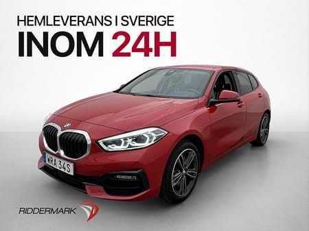 BMW 118i 118 136hk Sport line Cockpit H/K HUD Värmare Kamera