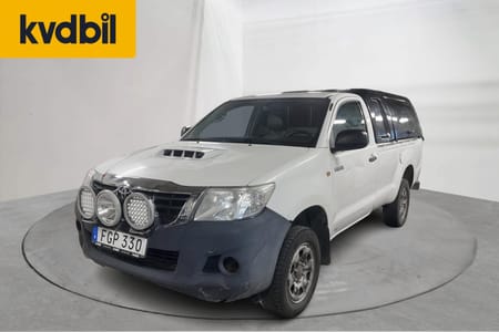 Toyota Hilux Enkelhytt 2.5 D-4D 4WD (144hk) Flakkåpa