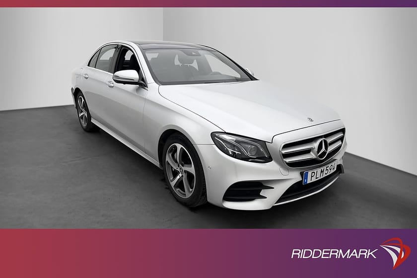 Bild 3 av Mercedes-Benz E 400 4MATIC AMG 333hk Värmare 360° Pano Burmeister