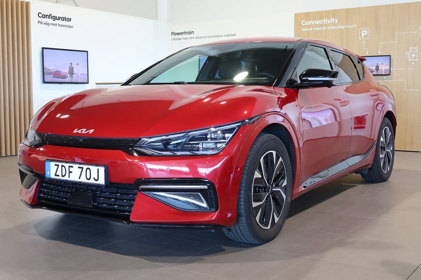 Bild 1 av Kia EV6 77.4 kWh AWD GT-Line Navi 360° Meridian Head-Up Leasbar