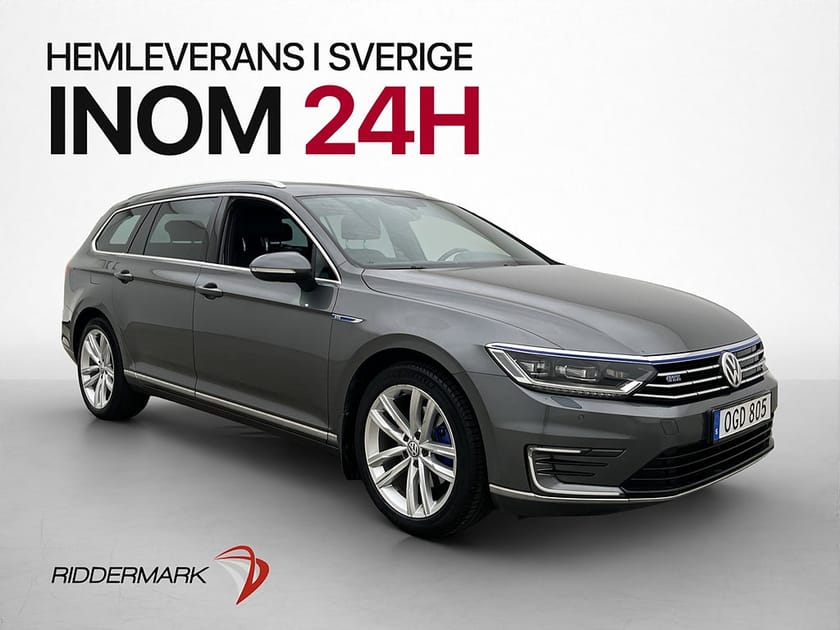 Bild 1 av Volkswagen Passat Variant GTE 218hk Cockpit P-Värm Kamera Navi Drag