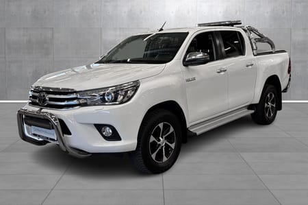 Toyota Hilux Dobbelcab D-Cab 2,4 D-4D automat 4X4 SR+, varmer, skinn, h-feste