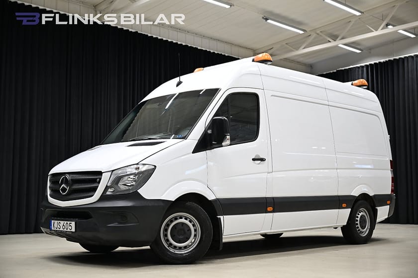 Bild 1 av Mercedes-Benz Sprinter 316 BlueTEC Skåpbil 163HK Automat|Inredning|Inverter|Backkamera|M-Värm
