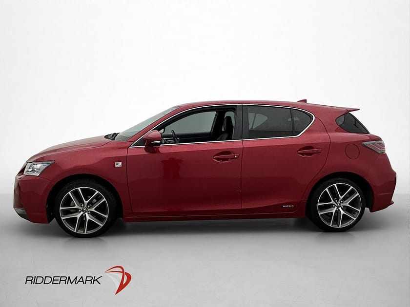 Bild 4 av Lexus CT 200h F Sport Kamera Navi Farthållare Skinn Elstol
