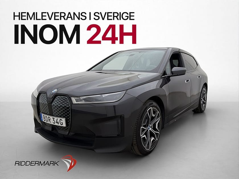 Bild 1 av BMW iX xDrive40 Sky H/K Laser Drag 360° Elstolar 22" MOMS