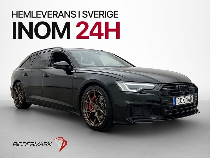 Bild 1 av Audi A6 Avant 55 TFSI e quattro 367hk Q S-line 360° Cockpit Adaptiv Drag