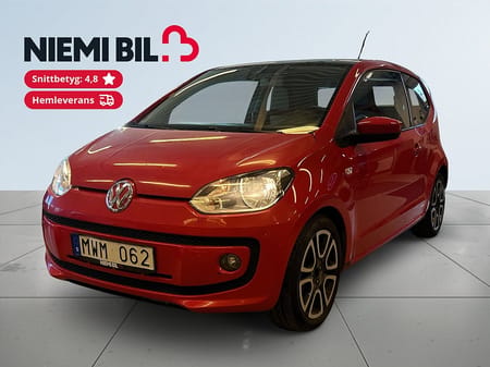 Volkswagen up! 3-dörrar 1.0 GPS/Panorama/MoK-Värm/SoV-Däck/Nybes