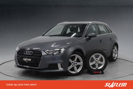 Audi A3 Sportback SPORTBACK|NAVIGASJON/ACC/KLIMA/MULTIFUNKSJONSRATT
