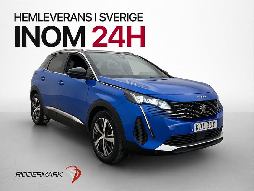 Bild 1 av Peugeot 3008 HYBRID4 300 AWD 300hk GT Cockpit Värmare Drag