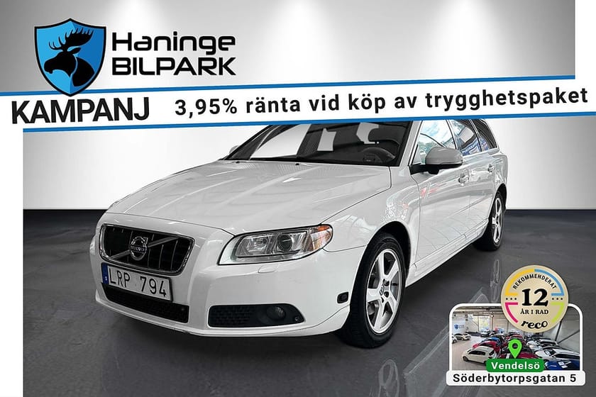Bild 1 av Volvo V70 T4F SUMMUM SUPERDEAL FRÅN 3.95% / GPS / AUTOMAT / SKINN
