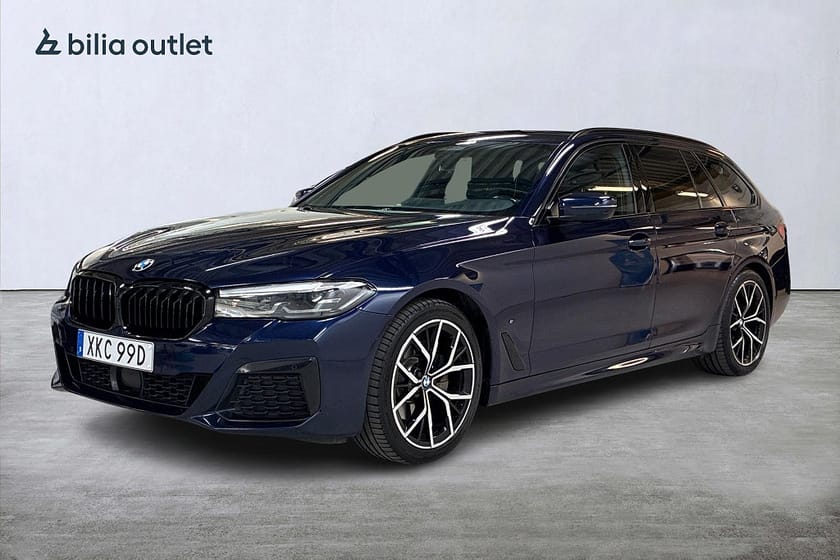 Bild 1 av BMW 520d xDrive Touring aut M Sport 190hk Navi Drag HiFi B-kam