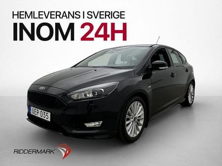 Ford Focus 1.5 150hk ST-Line Drag M-Värm Kamera Kamrem bytt