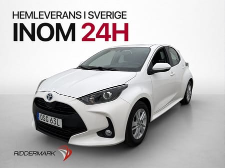 Toyota Yaris Hybrid CVT Active Adapt-fart CarPlay Rattvärme