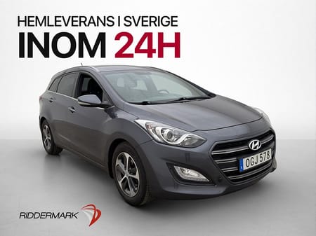 Hyundai i30 Kombi 1.6 136hk Premium M&K Värmare Sensorer